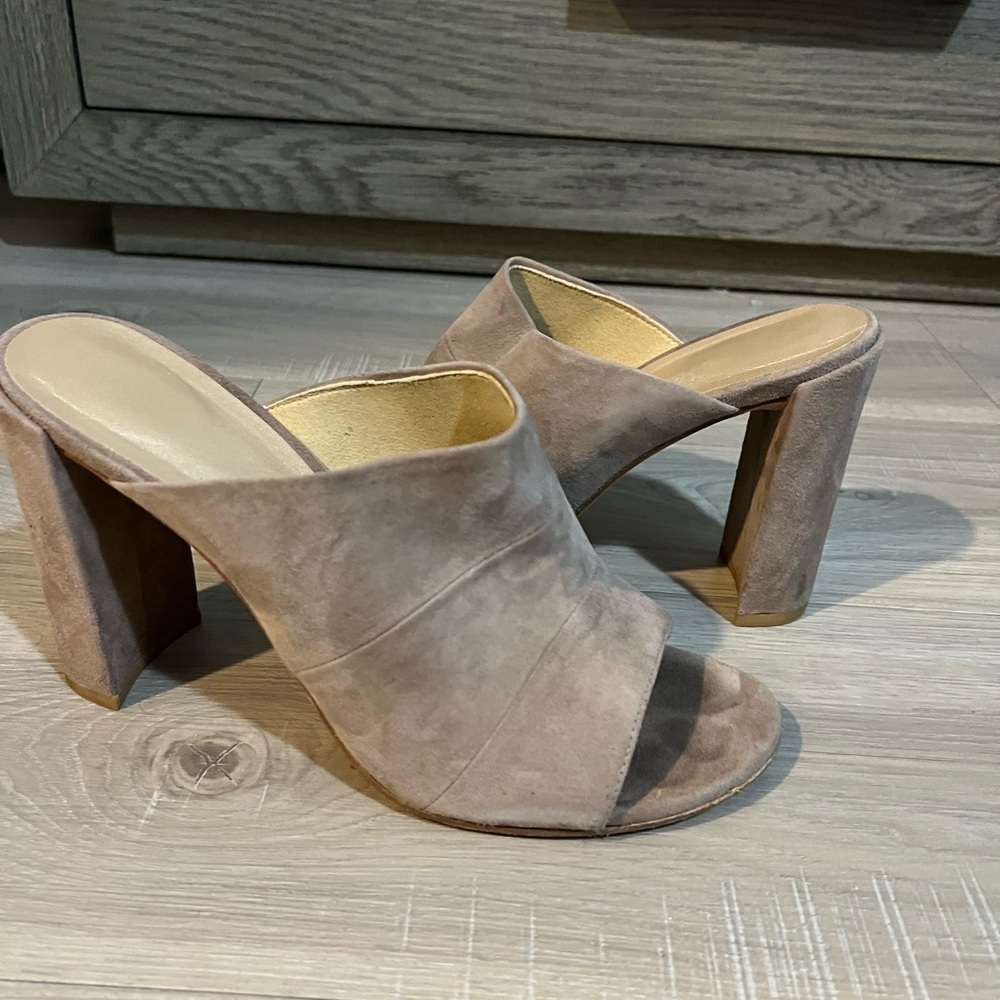 Stuart Weitzman Suede Sequel Heel - image 8